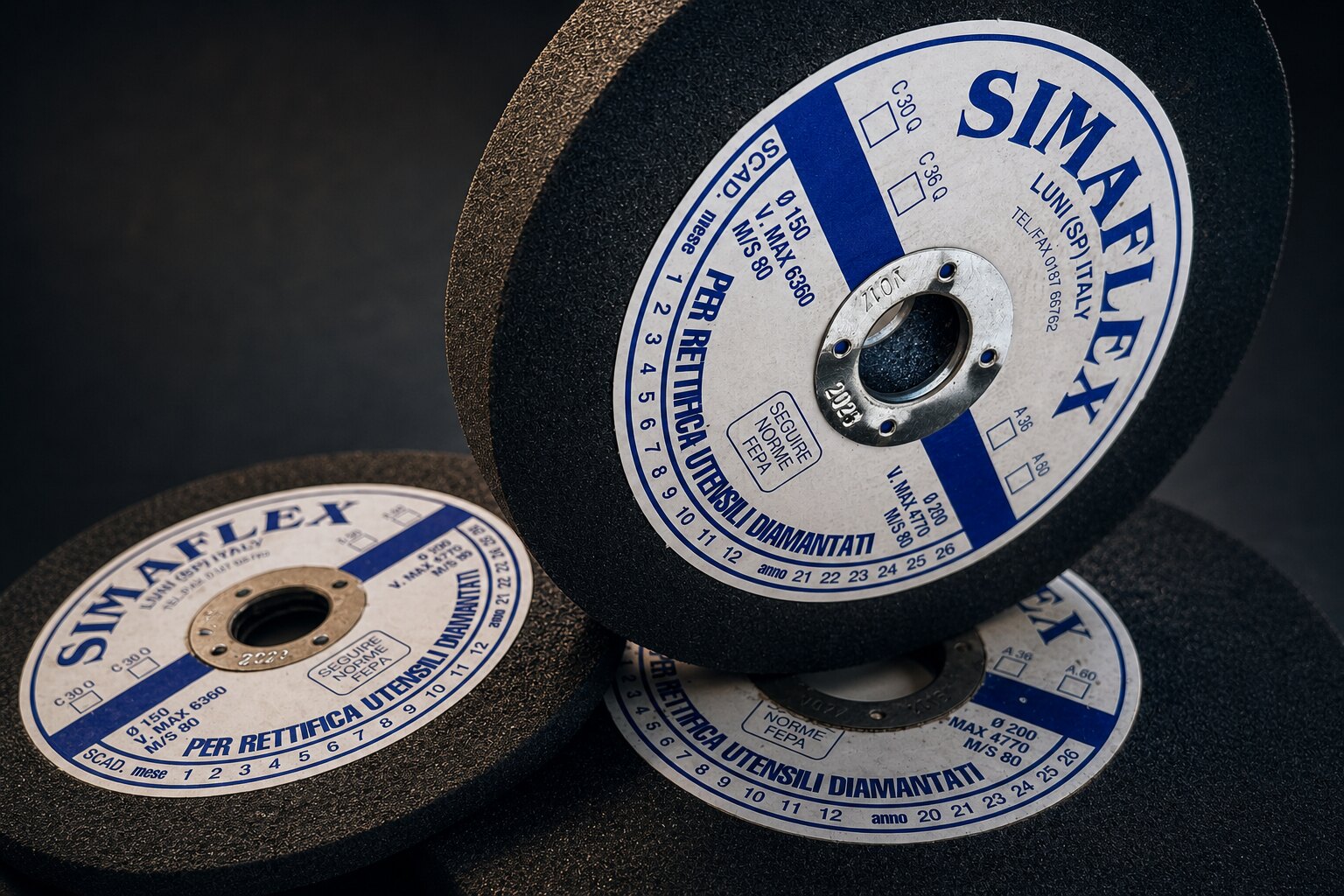 Simaflex C30 aluminium oxide wheels for dressing diamond tools