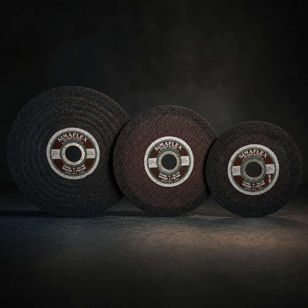 Simaflex Ø 300-400 cylindrical wheels for drip grooves